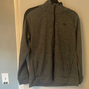 Under armour grey hoodie